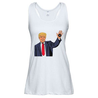 Trump Xrp Ladies Essential Flowy Tank