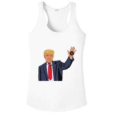 Trump Xrp Ladies PosiCharge Competitor Racerback Tank