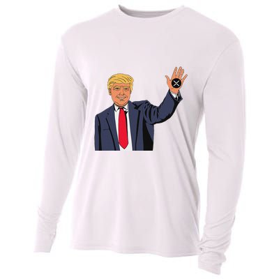 Trump Xrp Cooling Performance Long Sleeve Crew