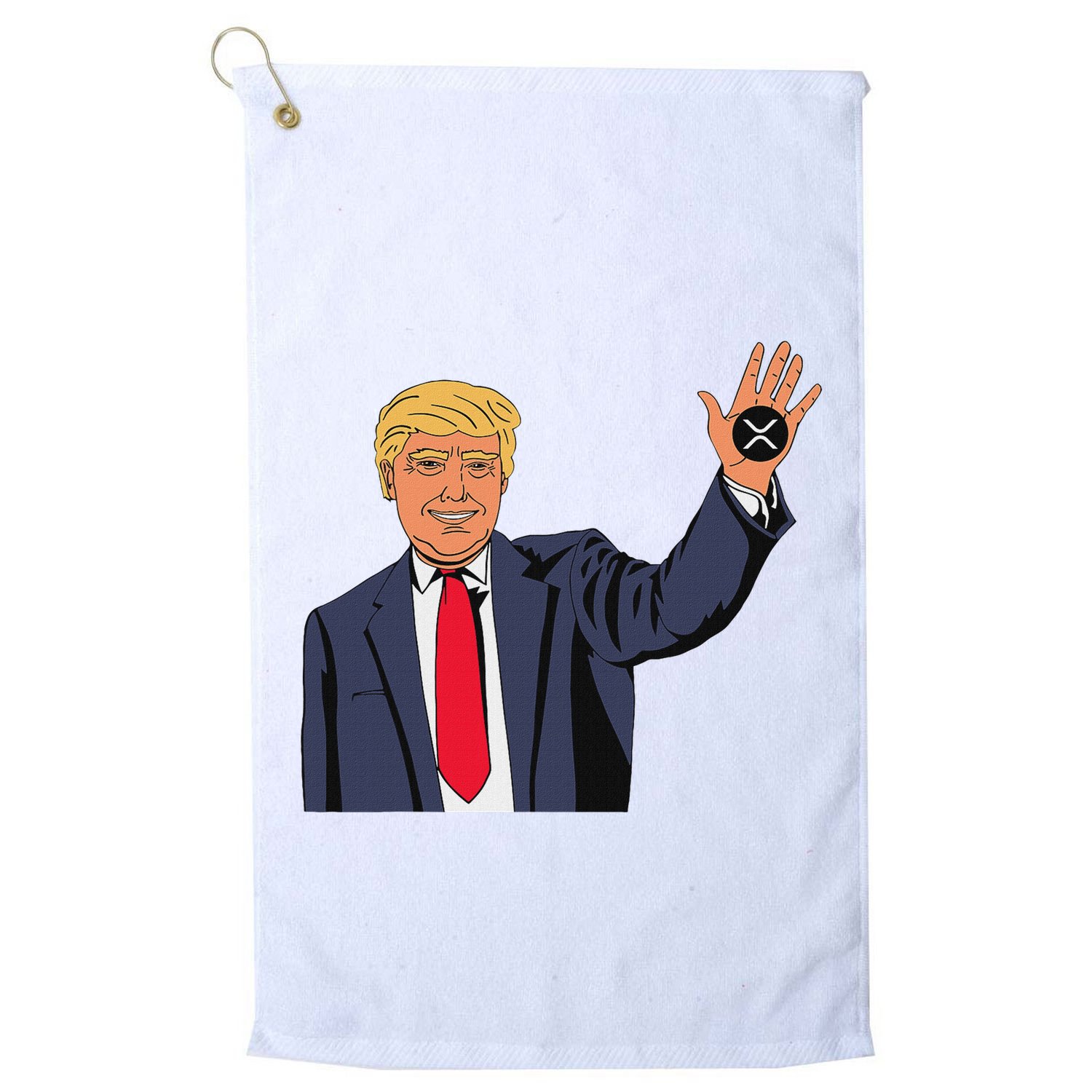 Trump Xrp Golf Towel