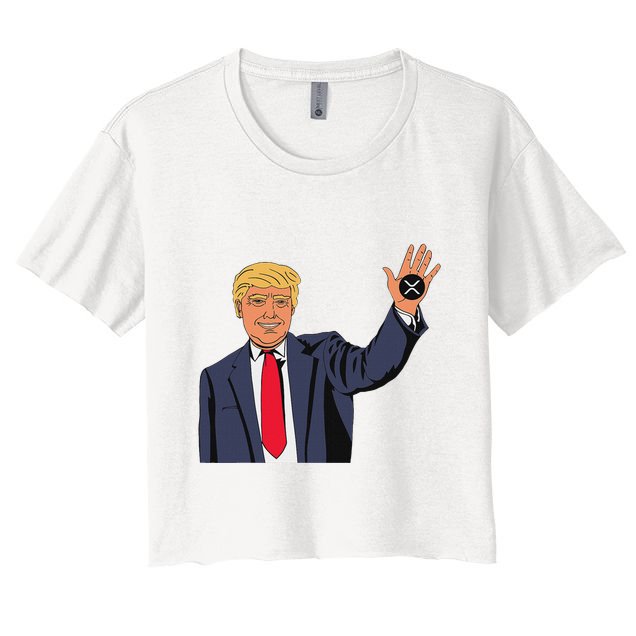 Trump Xrp Crop Top