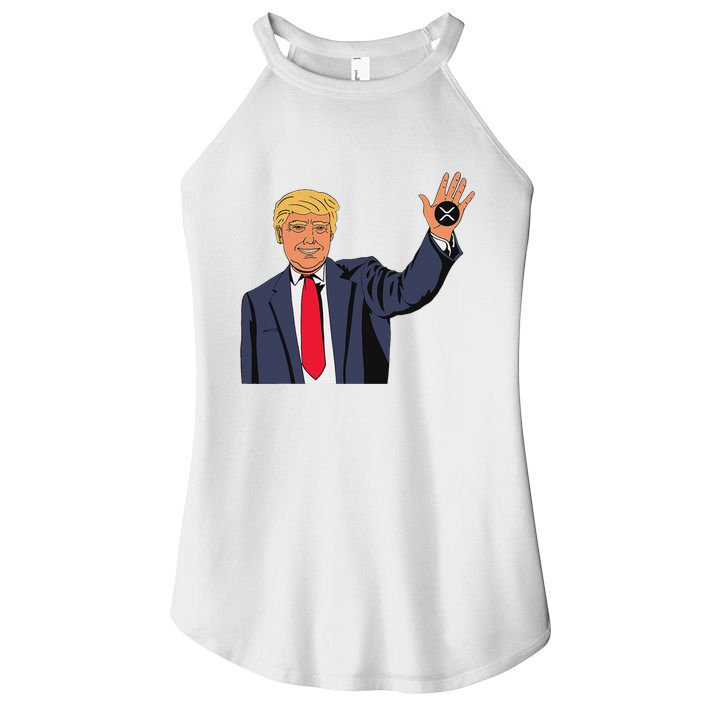 Trump Xrp Women's Perfect Tri Rocker Tank