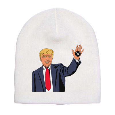 Trump Xrp Short Acrylic Beanie