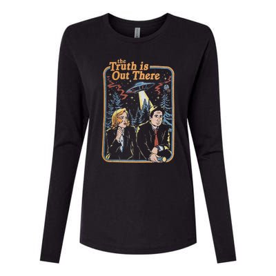 The XFiles The Truth Is Out There Womens Cotton Relaxed Long Sleeve T-Shirt