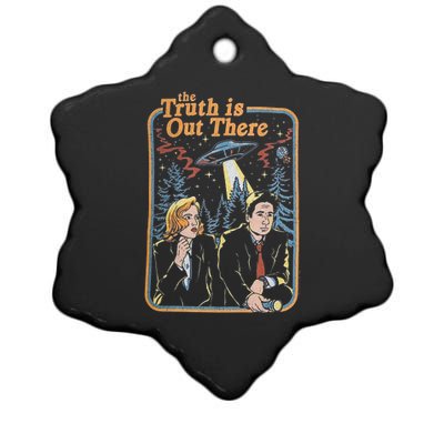 The XFiles The Truth Is Out There Ceramic Star Ornament