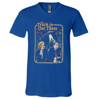 The XFiles The Truth Is Out There V-Neck T-Shirt