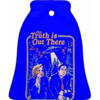 The XFiles The Truth Is Out There Ceramic Bell Ornament