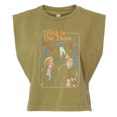 The XFiles The Truth Is Out There Garment-Dyed Women's Muscle Tee