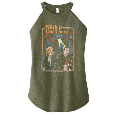 The XFiles The Truth Is Out There Women's Perfect Tri Rocker Tank