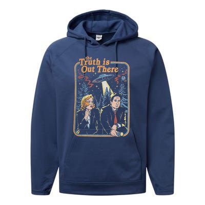 The XFiles The Truth Is Out There Performance Fleece Hoodie