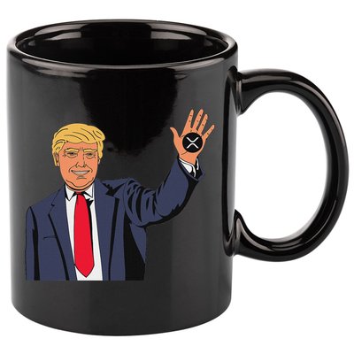 Trump Xrp 11oz C Handle Ceramic Mug