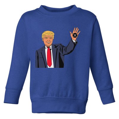 Trump Xrp Toddler Sweatshirt