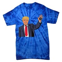 Trump Xrp Tie-Dye T-Shirt