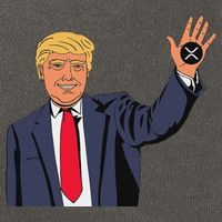 Trump Xrp Cotton Canvas Backpack