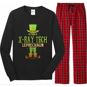 The Xray Tech Leprechaun Funny Matching St Patricks Day Great Gift Long Sleeve Pajama Set