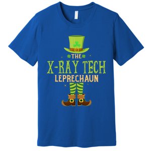 The Xray Tech Leprechaun Funny Matching St Patricks Day Great Gift Premium T-Shirt