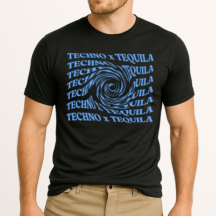 Techno X Tequila Cooling Performance Crew T-Shirt