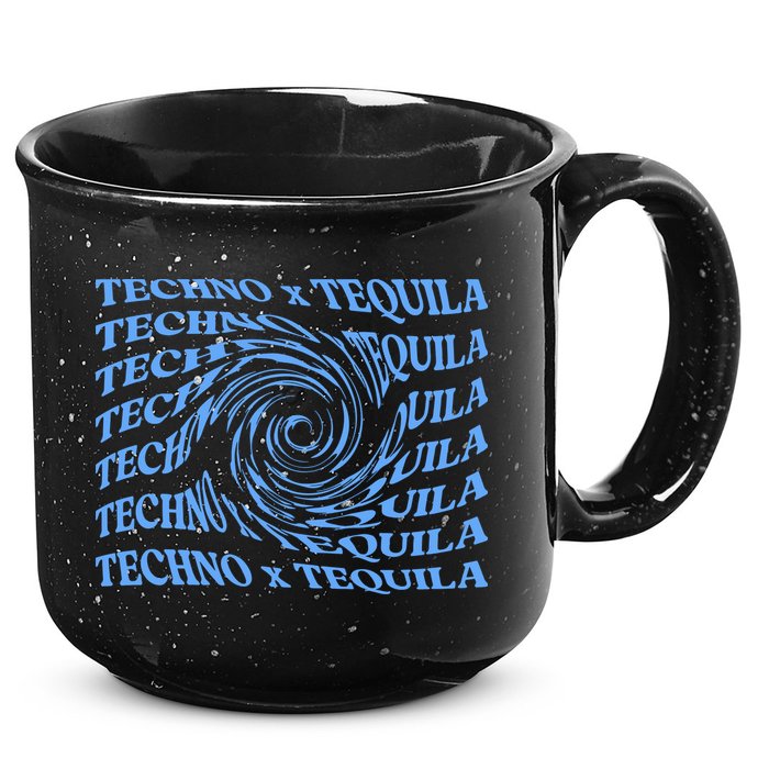 Techno X Tequila 15oz Campfire Ceramic Mug