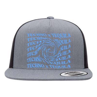 Techno X Tequila Flat Bill Trucker Hat