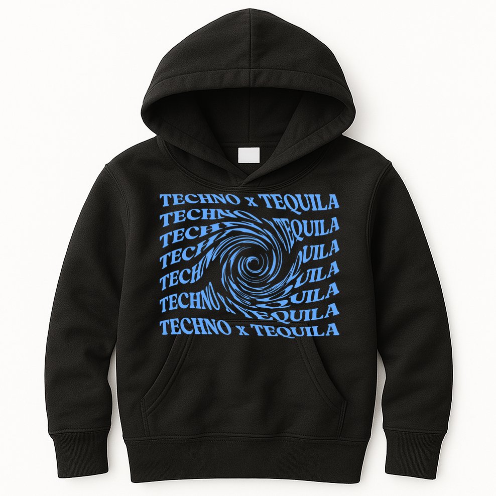 Techno X Tequila Kids Hoodie