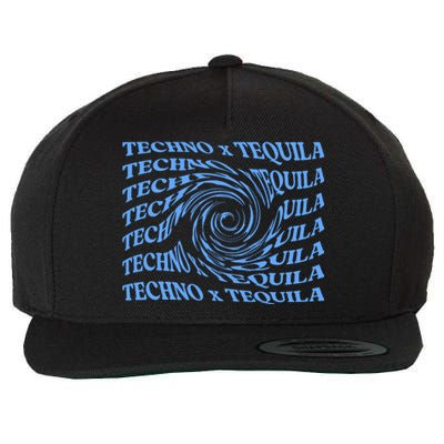 Techno X Tequila Wool Snapback Cap