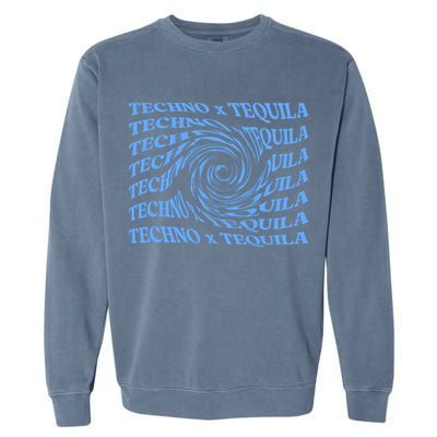 Techno X Tequila Garment-Dyed Sweatshirt