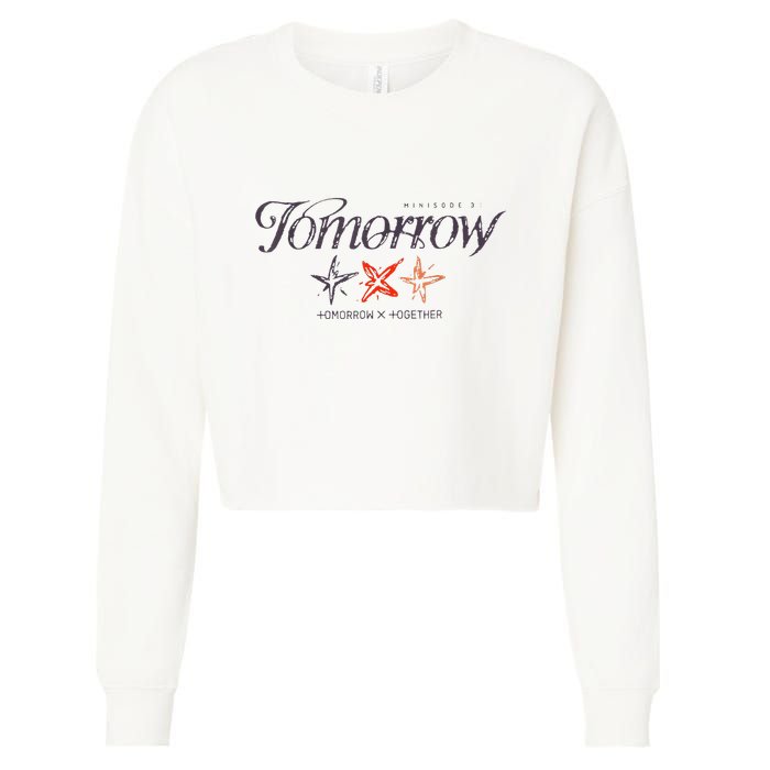 Tomorrow X Together Minisode 3 Txt Comeback Minisode 3 Cropped Pullover Crew
