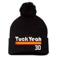 Tuck Yeah 30 Pom Pom 12in Knit Beanie