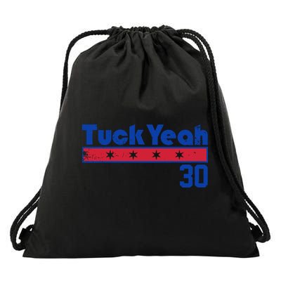 Tuck Yeah 30 Kyle Tucker Baseball Lover Drawstring Bag
