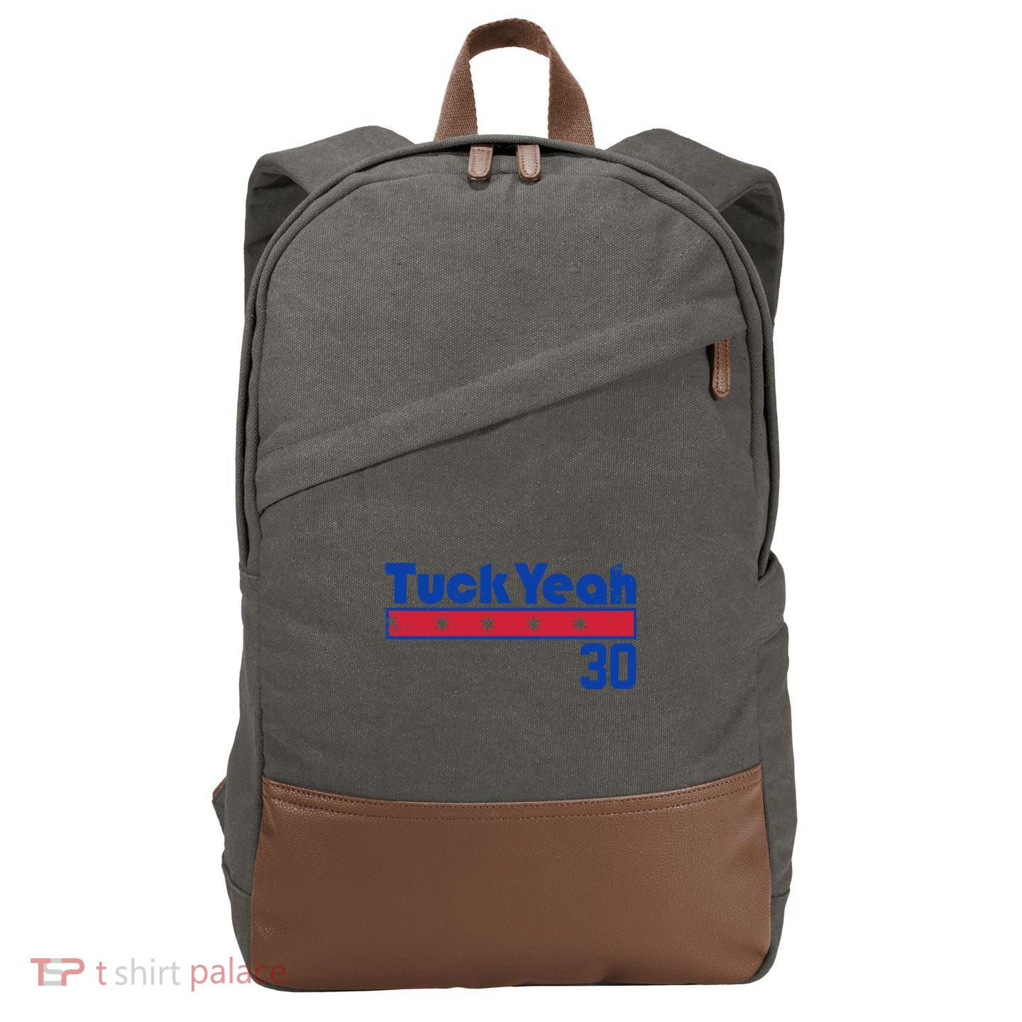 Tuck Yeah 30 Kyle Tucker Baseball Lover Cotton Canvas Backpack