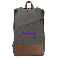 Tuck Yeah 30 Kyle Tucker Baseball Lover Cotton Canvas Backpack