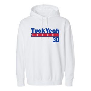 Tuck Yeah 30 Kyle Tucker Baseball Lover Garment-Dyed Fleece Hoodie