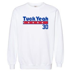 Tuck Yeah 30 Kyle Tucker Baseball Lover Garment-Dyed Sweatshirt