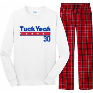 Tuck Yeah 30 Kyle Tucker Baseball Lover Long Sleeve Pajama Set