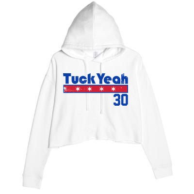 Tuck Yeah 30 Kyle Tucker Baseball Lover Crop Fleece Hoodie