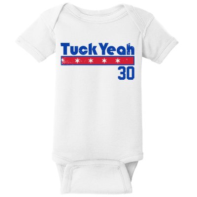 Tuck Yeah 30 Kyle Tucker Baseball Lover Baby Bodysuit