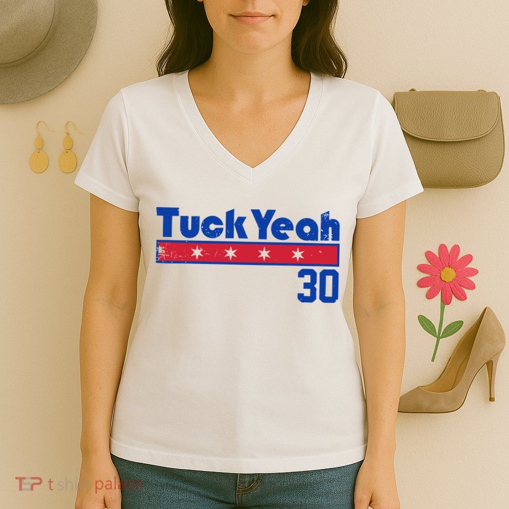 Tuck Yeah 30 Kyle Tucker Baseball Lover Women's V-Neck T-Shirt
