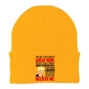 Trump You Are A Really Really Great Mom Knit Cap Winter Beanie