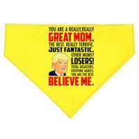 Trump You Are A Really Really Great Mom USA-Made Doggie Bandana