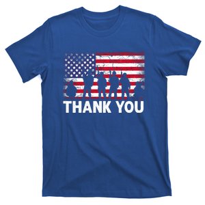 Thank You Army Memorial Day Partiotic Military Veteran Gift T-Shirt