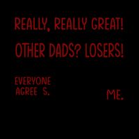 Trump You Are A Great Dad Donald Trump Dad Funny Trump Fathers Day 16 in Basic Backpack