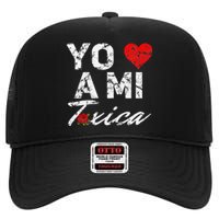 Toxica Yo Amo A Mi Toxica High Crown Mesh Back Trucker Hat