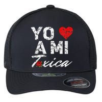 Toxica Yo Amo A Mi Toxica Flexfit Unipanel Trucker Cap