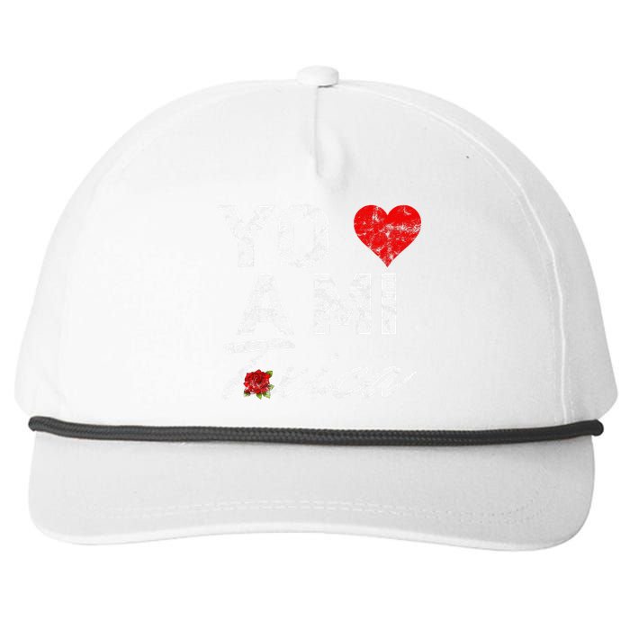 Toxica Yo Amo A Mi Toxica Snapback Five-Panel Rope Hat