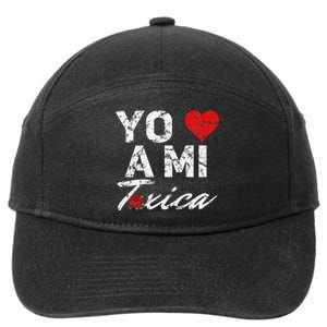 Toxica Yo Amo A Mi Toxica 7-Panel Snapback Hat