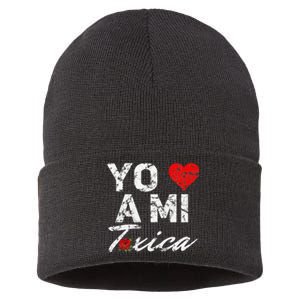 Toxica Yo Amo A Mi Toxica Sustainable Knit Beanie