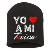 Toxica Yo Amo A Mi Toxica Short Acrylic Beanie