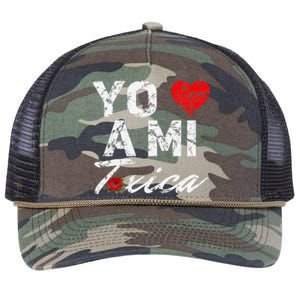 Toxica Yo Amo A Mi Toxica Retro Rope Trucker Hat Cap