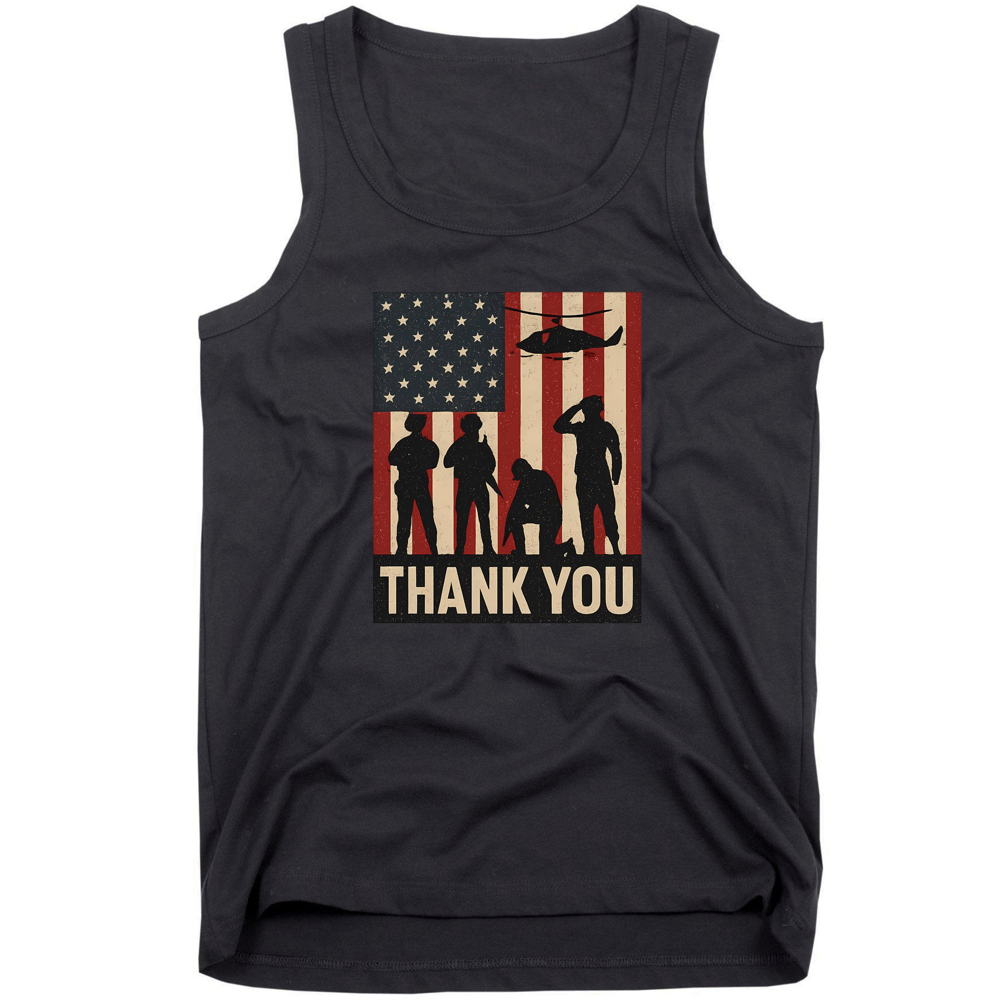 Thank You - American Heroes Tank Top