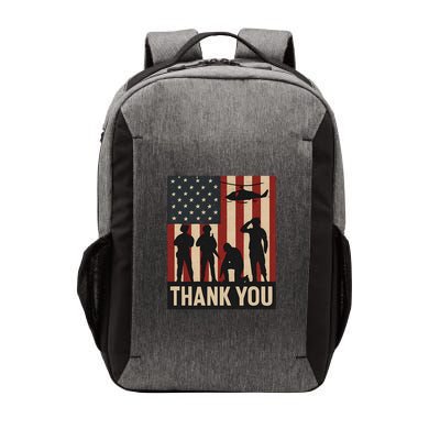 Thank You - American Heroes Vector Backpack